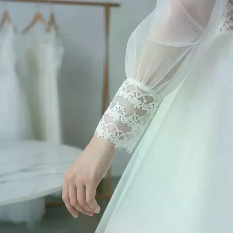 Lace Ribbon Trim - Экологичная кружевная лента с аппликацией, изысканная