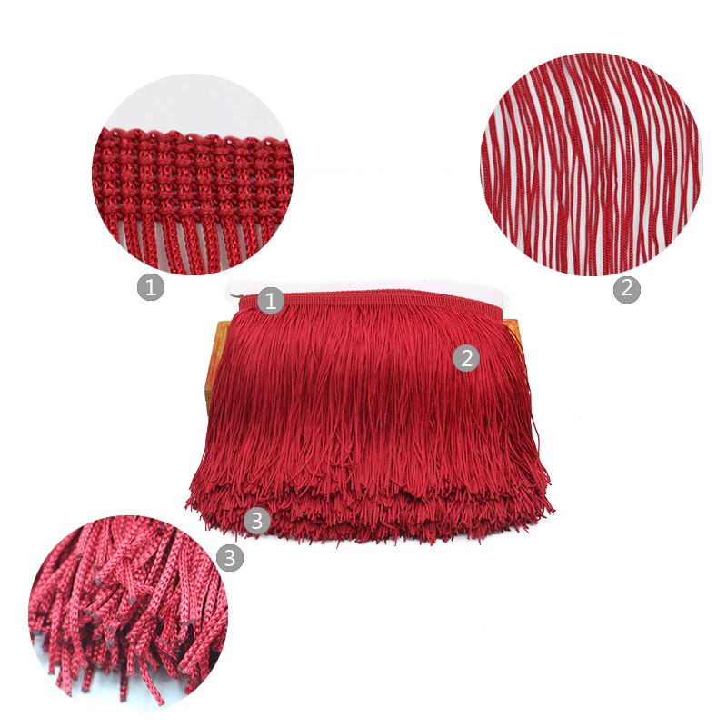 10 ярдов 15 см длинная бахрома – обзор и цена Beaded Trim Fringe