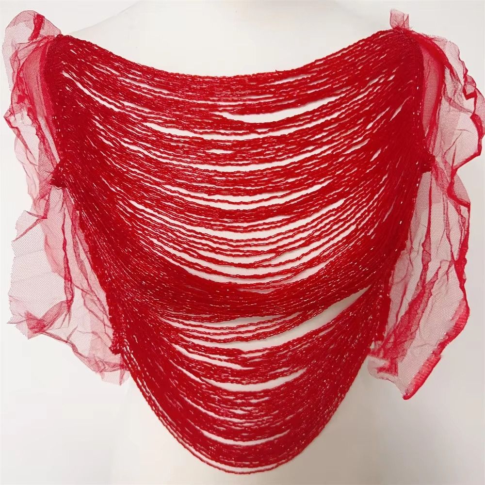 Изысканная многослойная апплик – обзор и цена Beaded Trim Fringe