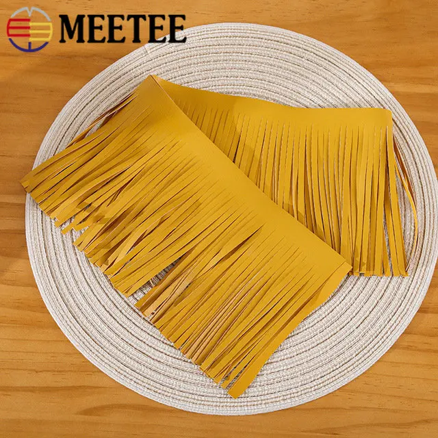 1 метр Meetee 10-30 см X 5 мм  – обзор и цена Beaded Trim Fringe