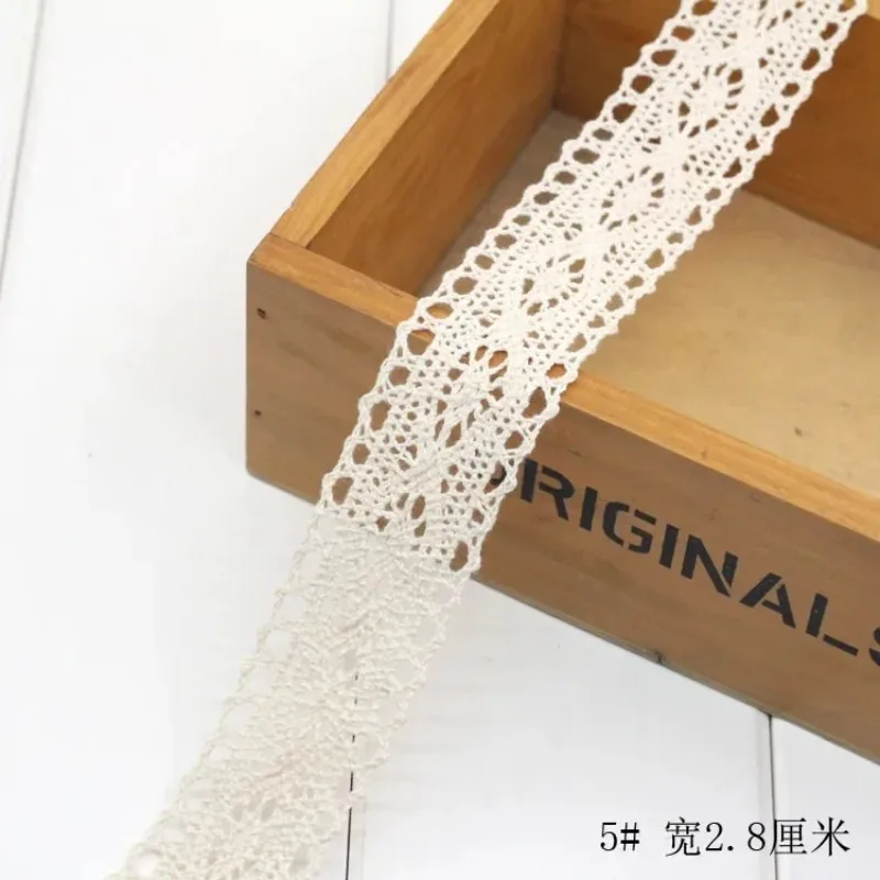 Хлопковая кружевная лента цвет – обзор и цена Lace Ribbon Trim