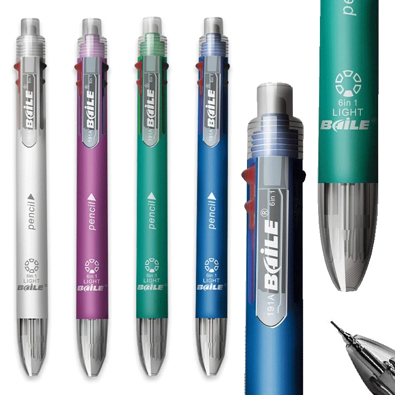 Набор из 4/12 шт. ручек 6-в-1: – обзор и цена Staedtler Pencil Lumocolor